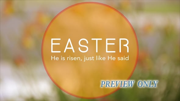 Easter Title Graphics Jesus Is Risen