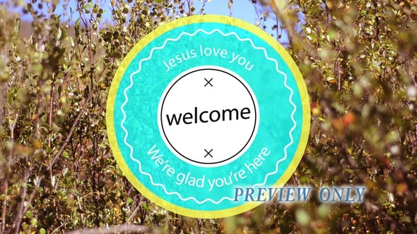 Welcome: Nature Shrubs Background