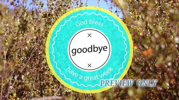 Goodbye: Shrubs and Shapes Motion