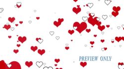 Read more about the article Red And White Hearts Background