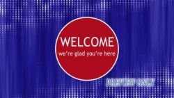 Read more about the article Red And Blue Welcome Background