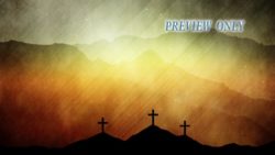 Read more about the article Three Crosses Easter Worship Background