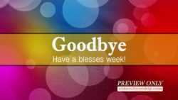 Read more about the article Church Media Abstract Goodbye