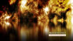 Abstract Pentecost Fire Reflections