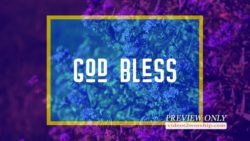 Read more about the article Free God Bless Text Motion Background Loop