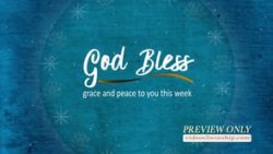 Winter Holidays Grace And Peace