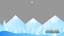 Read more about the article Abstract Christmas Snow Mountains