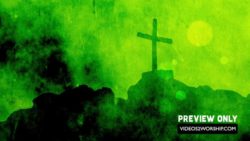Read more about the article Green Grunge Cross On A Hill Moving