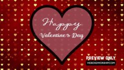 Happy Valentines Day Text Background