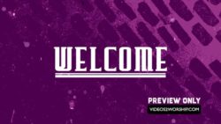 Read more about the article Free Welcome Text Motion Backdrop