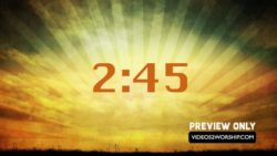 Read more about the article Sunrise Five Minutes Countdown Video