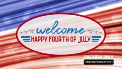 Happy Fourth Of July Welcome Graphics