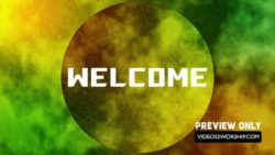 Read more about the article Colorful Welcome Graphics Motion Loop