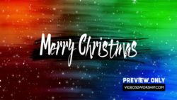 Colorful Merry Christmas Graphics