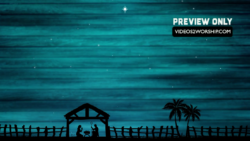 Nativity Holy Night Christmas Loop