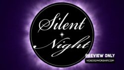 Silent Night Christmas Graphics Title