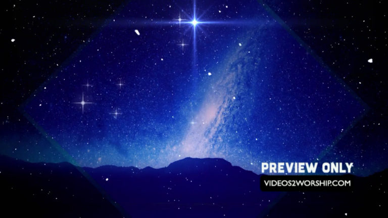 Read more about the article Christmas Galaxy Star Motion Worship Background