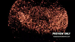 Particles Sphere Animated Graphics Motion