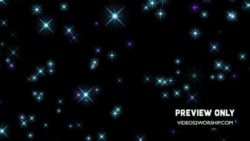 Christmas Advent Blinking Stars Loop