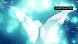 Angel Worship Motion Graphics Background