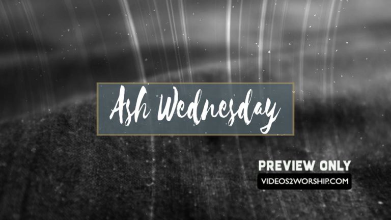 Read more about the article Ash Wednesday Title Background Loop