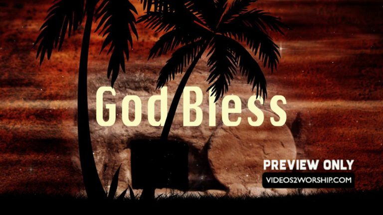 Read more about the article Easter God Bless Open Tomb Background