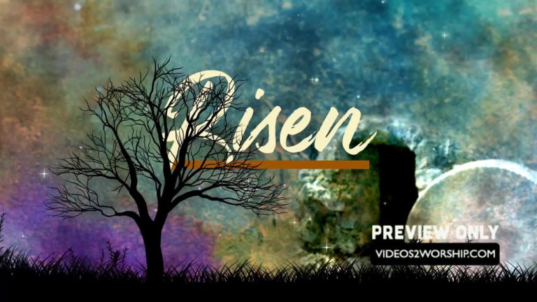 Read more about the article Risen Easter Motion Worship Graphics