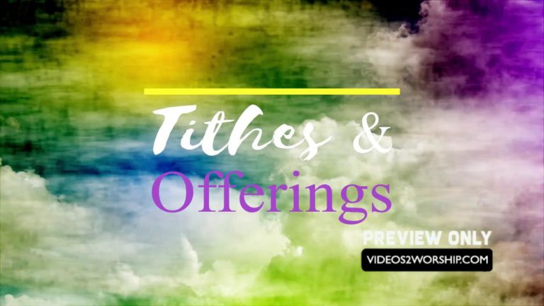 Read more about the article Tithes And Offerings Worship Graphics