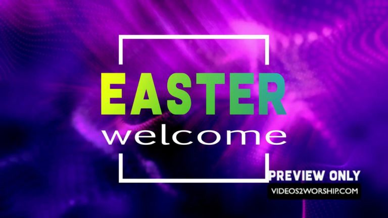 Read more about the article Colorful Easter Welcome Title Graphics Loop