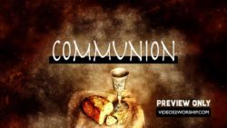 Communion Cup And Bread Vintage Graphics