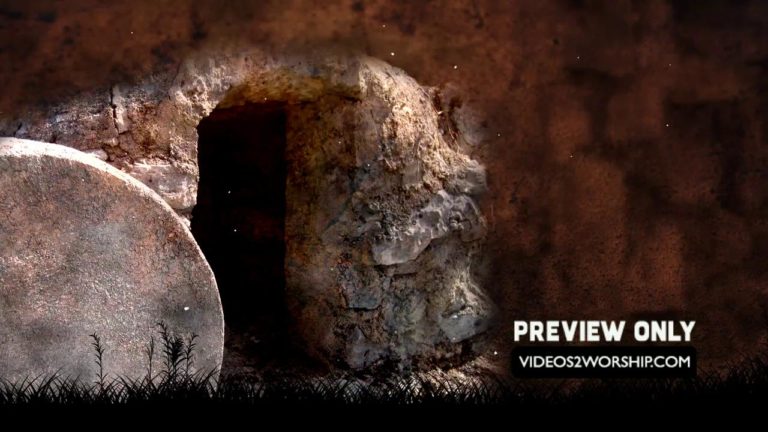 Read more about the article Jesus Resurrection Empty Grave Backdrop