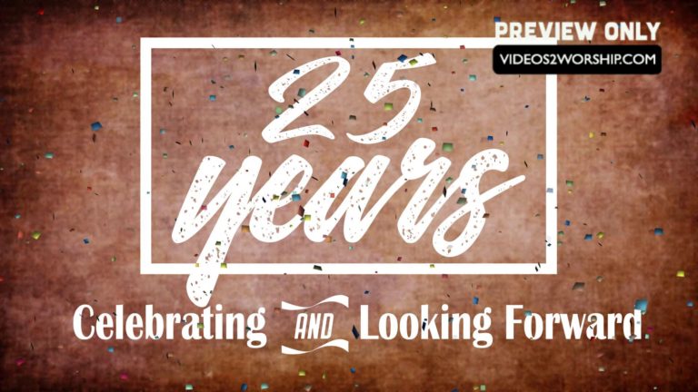 Read more about the article 25 Years Anniversary Graphics Background