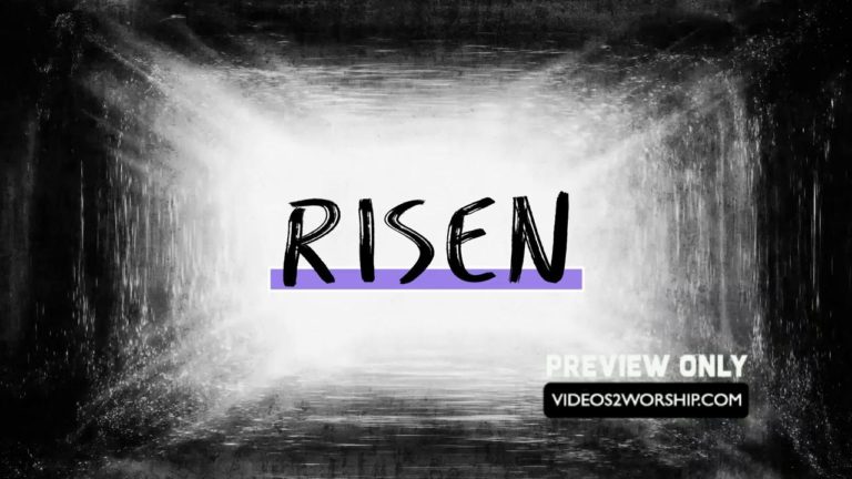 Read more about the article Easter Open Tomb And Risen Text Motion