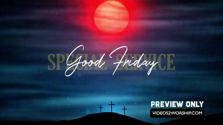 Read more about the article Good Friday Special Service Graphics Loop