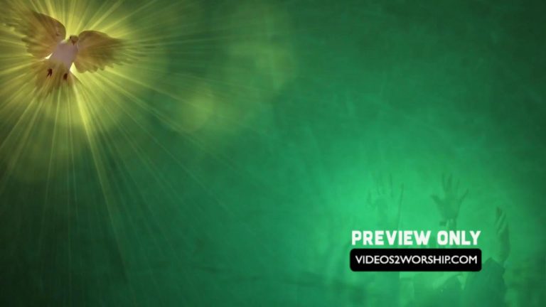 Read more about the article Pentecost Worship Dove and Lifted Hands