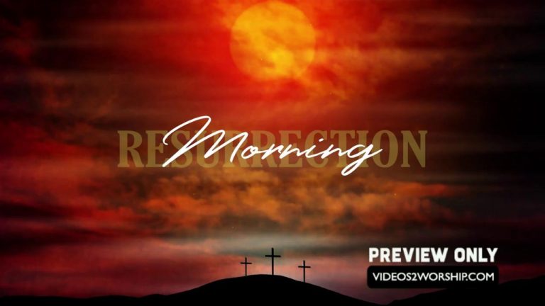 Read more about the article Resurrection Morning Worship Graphics Loop