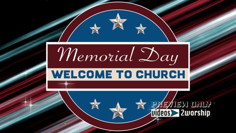Read more about the article Memorial Day Welcome To Church Graphics