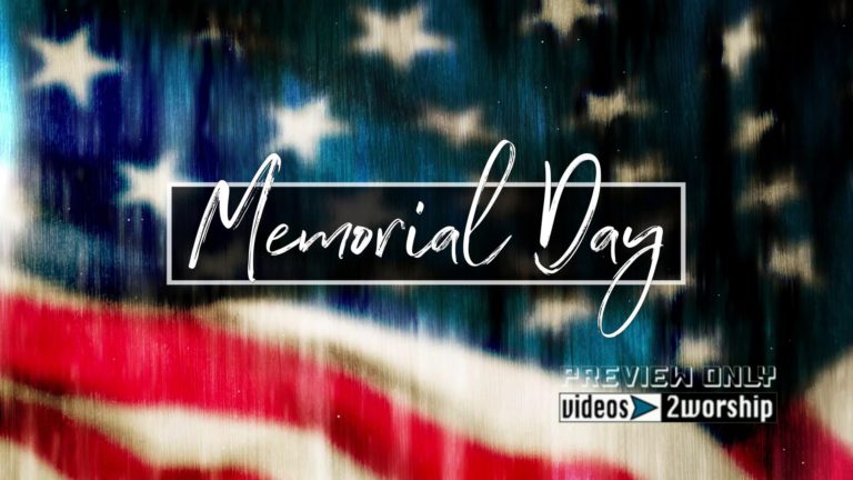 Read more about the article Memorial Day Text Over Textured US Flag