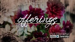 Read more about the article Offerings Title Graphics Textured Flowers