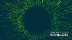 Green Spiral Abstract Graphics Motion Loop