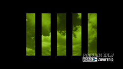 Summer Clouds And Geometric Shapes Motion