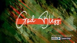 Textured Autumn Colors God Bless Motion