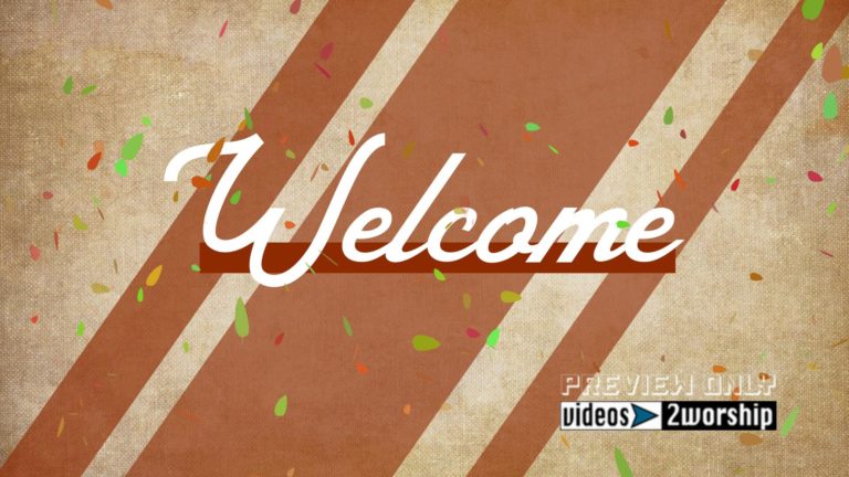 Read more about the article Autumn Textured Welcome Graphics Loop