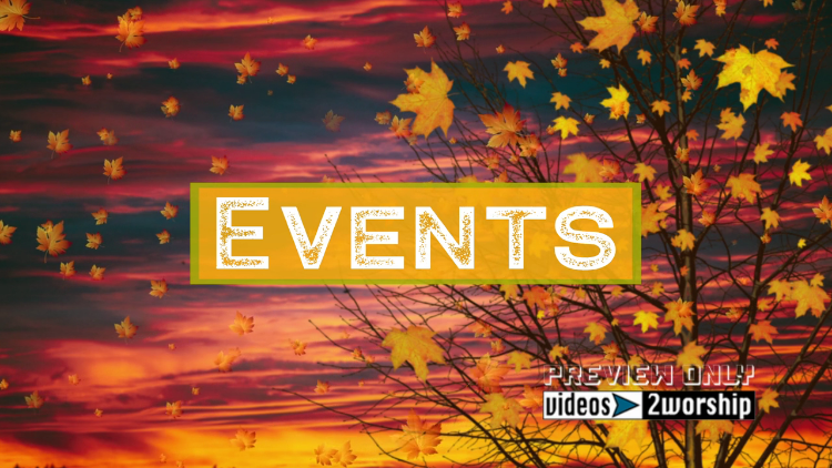 Still: Fall Events Image Slide