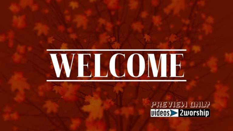 Read more about the article Welcome Title Graphics Large Falling Leaves