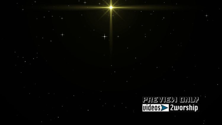 Christmas Night Worship Graphics Motion