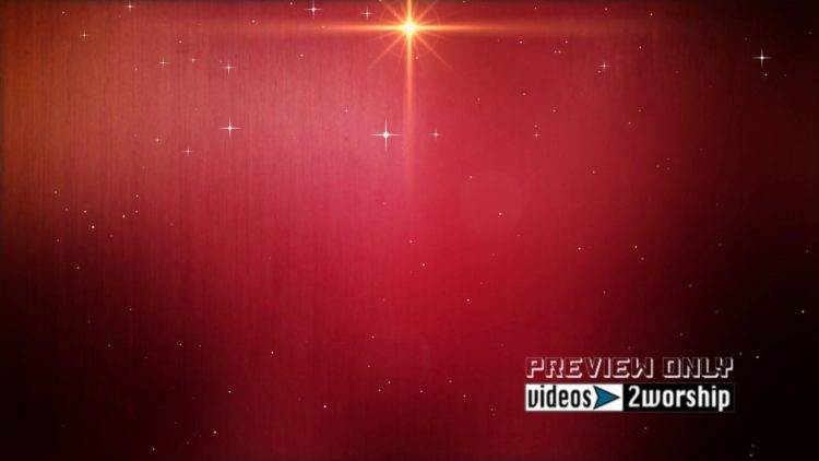 Red Christmas Worship Motion Background