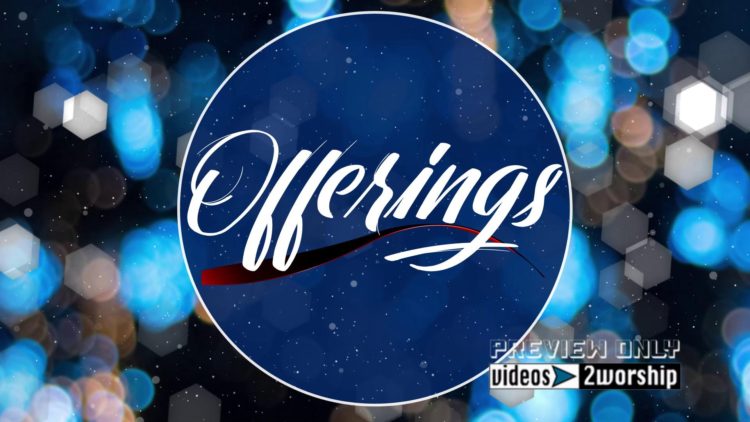 Winter Holidays Offerings Title Graphics