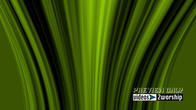 Green Abstract Palm Sunday Motion