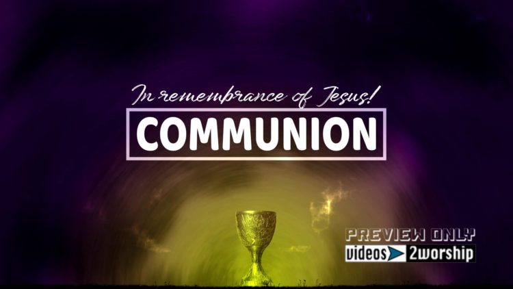 Communion Cup In Rememberance Of Jesus